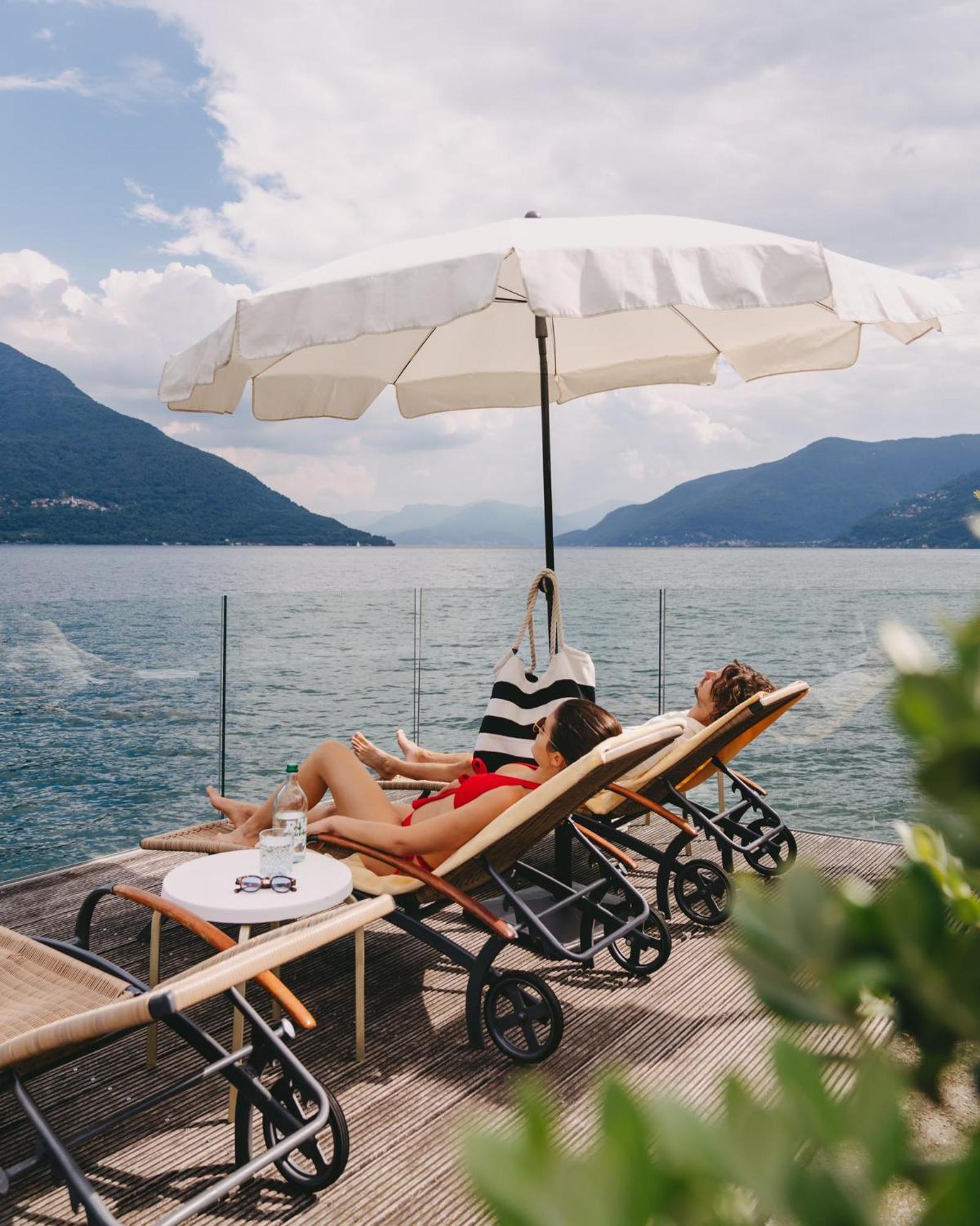 Boutique Hotel Sunstar Brissago Am Lago Maggiore ภายนอก รูปภาพ