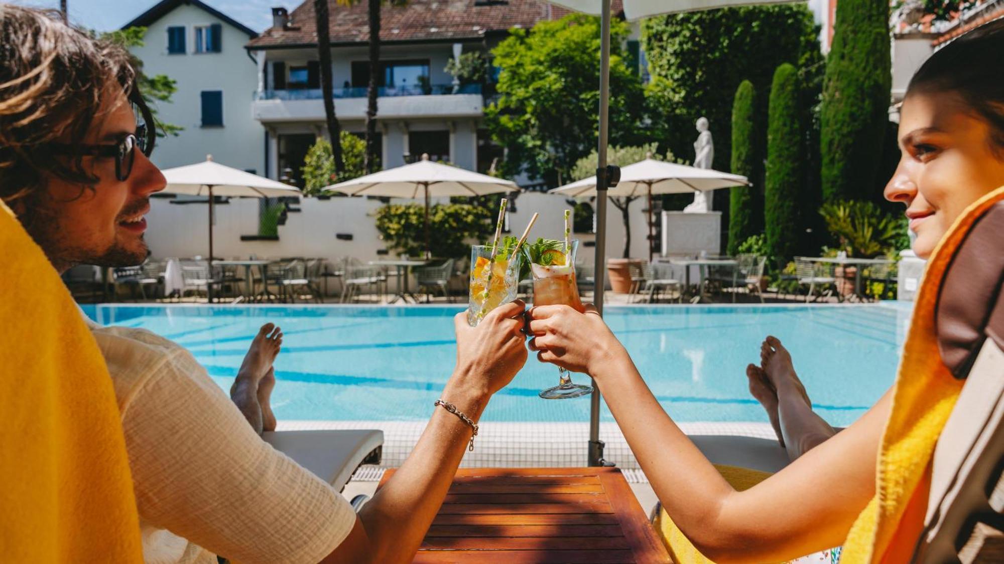Boutique Hotel Sunstar Brissago Am Lago Maggiore ภายนอก รูปภาพ